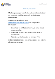 ¡Muchas gracias por manifestar su intención de trabajar con