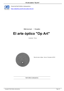 El arte óptico "Op Art" - Red Gráfica Latinoamérica