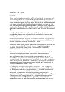 Alfred Adler, Vida y teorías (1870