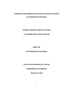 correccion de presbicia con lentes de contacto rigidos de diseño