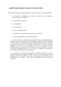 ¿QUIÉNES PUEDEN PRESENTAR CONSULTAS O