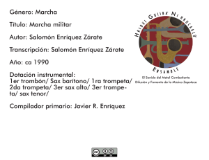 Marcha militar HGNEnsamble - El Sonido del Metal Combatiente
