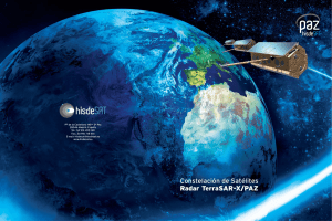 Radar TerraSAR-X/PAZ Constelación de Satélites