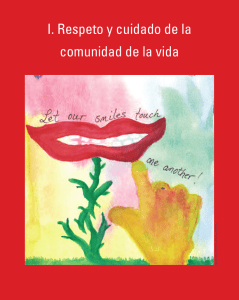 Parte I: Respeto y cuidado de la comunidad de la vida