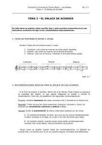 tema 2 - el enlace de acordes