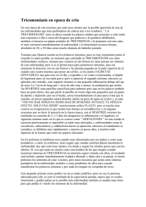 Tricomoniasis en época de cría