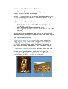 INTELIGENCIAS MULTIPLES