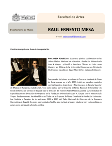 raul ernesto mesa - Pontificia Universidad Javeriana