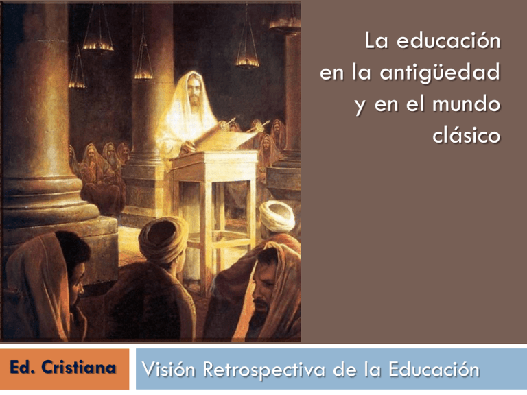 Educaci n Paleocristiana