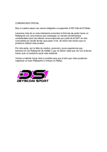 COMUNICADO OFICIAL Muy a nuestro pesar nos vemos obligados