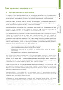 2.4.2 Las empresas con gestión excelente