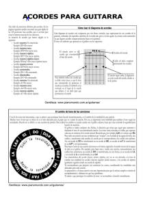 acordes para guitarra - International School of Madrid