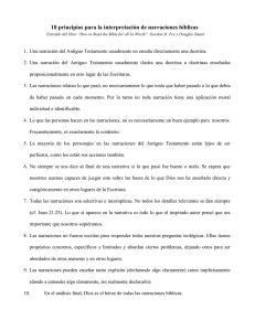 10 principios para la interpretación de narraciones bíblicas