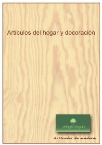 Artículos Hogar, Decoración