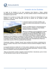 Anexión de los Sudetes