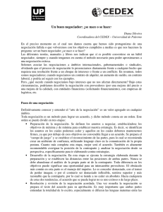 Un buen negociador: ¿se nace o se hace?