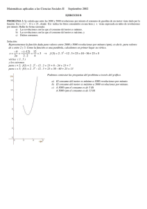 Optimización: Consumo de Gasolina en Ciencias Sociales II