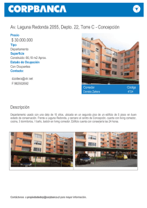 Av. Laguna Redonda 2055, Depto. 22, Torre C
