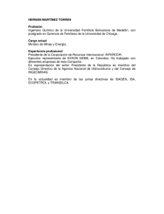 HERNÁN MARTÍNEZ TORRES Profesión Ingeniero