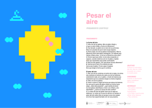 Pesar el aire