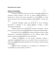 Expectativas de Logros