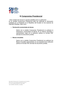 8) Compromiso Presidencial - Casa de la Cultura Ecuatoriana