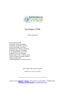 Los salvajes y el Nilo - Biblioteca Virtual Universal