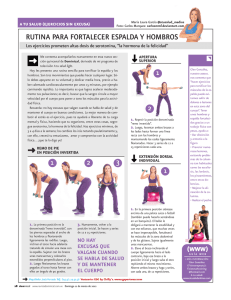 rutina para fortalecer espalda y hombros