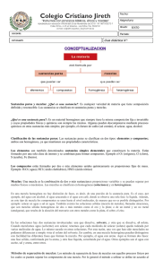 Sustancias puras y mezclas: ¿Qué es una sustancia