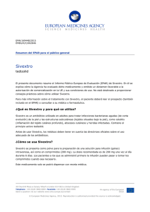 Sivextro, tedizolid phosphate - European Medicines Agency