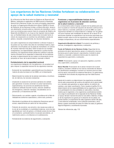 Los organismos de las Naciones Unidas fortalecen su colaboración