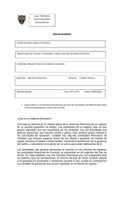 ¿Qué es un balance financiero? Una hoja de balance es un retrato