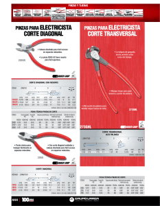 CORTE TRANSVERSAL CORTE DIAGONAL
