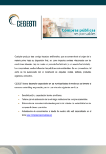 Cualquier producto trae consigo impactos ambientales