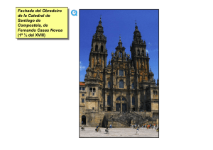 Fachada del Obradoiro de la Catedral de Santiago de Compostela