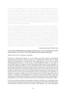 character of postmodernism. He shows that the criticisms of scientific