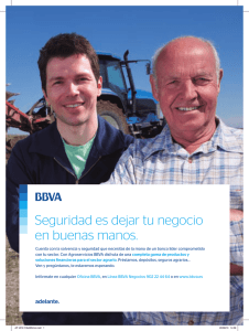 Seguridad es dejar tu negocio en buenas manos.