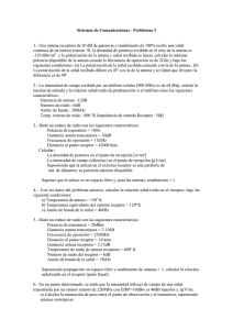 Sistemas de Comunicaciones - Problemas 3 1.
