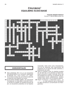 CRUCIBIOQ EQUILIBRIO ÁCIDO-BASE