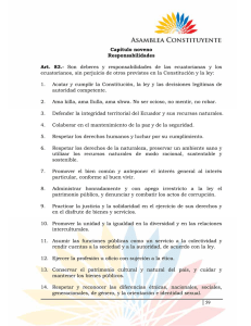 59 Capítulo noveno Responsabilidades Art. 83.
