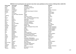 EMS2015: list of participants who agreed to have their name