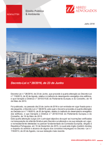 Decreto-Lei n.º 28/2016, de 23 de Junho