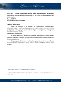 ART 3592 : Tienen una porción legítima, todos los llamados a la