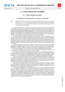 Orden 2399 /2016, de 22 de julio, de la Consejería de