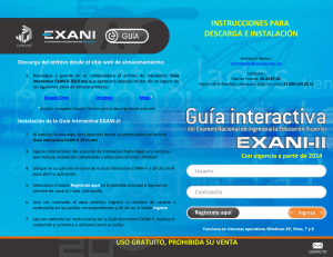 Guía interactiva