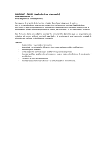 MÓDULO 5 -‐ BARRIL (niveles básico e intermedio)