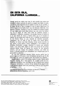 en esta isla. california llamada... - Revista de la Universidad de México