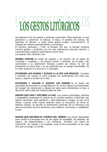 No podemos vivir sin gestos y actitudes corporales. Ellos expresan