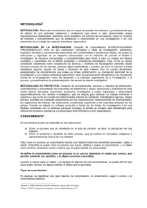 Consideraciones elementales sobre la investigación
