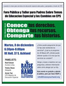 tus derechos. Conoce tus recursos. Obtenga tus